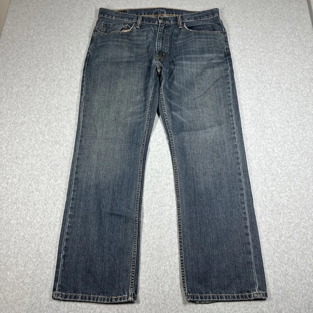 Levi's 559 Baggy Loose Relaxed Fit Jeans Men's 36x32 Dark Wash Cotton